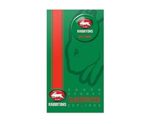 South Sydney Rabbitohs NRL Birthday Greeting Card with Badge