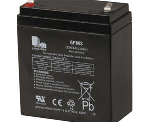 Spare 12V 3Ah SLA Battery to suit AM4095/CS2492/97