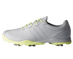 Adidas Ladies Adipure DC Golf Shoes - Grey One/Frozen Yellow