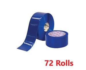 Blue Colour - Packing Packaging Sticky Tape 75 Meter x 48mm - 45 Micron - 72