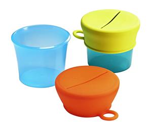 Boon Snug Snack 4-Piece Set - Green