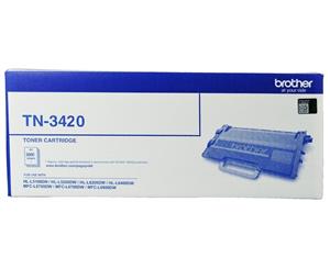 Brother TN3420 Toner Cartridge - Estimated Page Yield 3000 pages