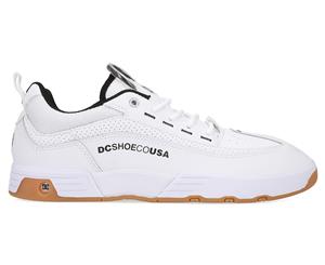 DC Shoes Men's Legacy 98 Slim Skate Shoes - White