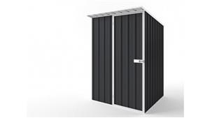 EasyShed S1515 Skillion Roof Garden Shed - Monument