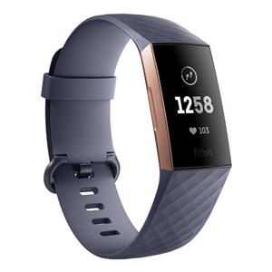 Fitbit Charge 3 Rose Gold Blue Grey