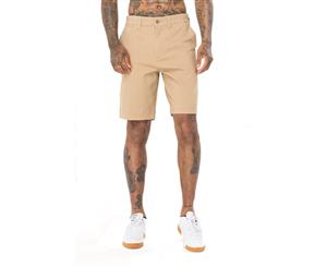 Hype Tan Core Men's Chino Shorts - Brown