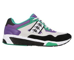 Kappa Men's Authentic Barsel Shoe - Violet Pansy/Green