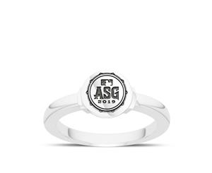 MLB Ring For Women In Sterling Silver Design by BIXLER - Sterling Silver