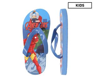 Marvel Avengers Boys' Thongs - Blue