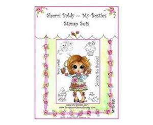 My Besties Clear Stamps Set 4In. X6in. You're So Sweet - Cupcakes