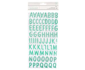 Pebbles - Peek-A-Boo You Thickers Stickers - Alpha Puffy Boy