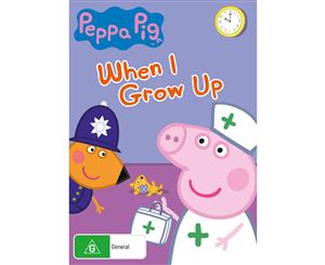 Peppa Pig When I Grow Up DVD Region 4