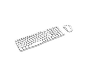 Rapoo X1800S wireless multimedia keyboard and mouse white