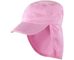 Result Headwear Kids/Childrens Unisex Folding Legionnaire Hat / Cap (Pink) - BC1007