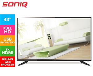 SONIQ S-Series 43-Inch Full HD LED LCD Web TV