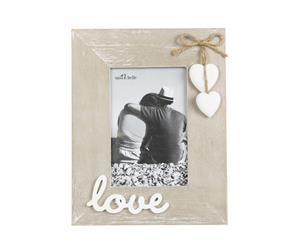 Sass & Belle Ashley Farmhouse Love Standing Photo Frame