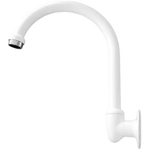 Shaw & Mason WELS 3 Star 9L/min White Bath / Spa Wall Spout