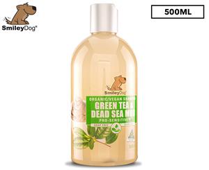 Smiley Dog Organic Green Tea & Dead Sea Mud Vegan Shampoo 500mL