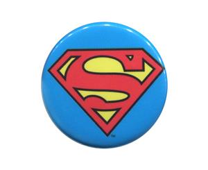 Superman Classic Logo Button