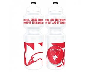 Sydney Swans AFL Plastic Drink Bottle