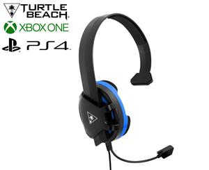 Turtle Beach Recon Chat Gaming Headset for PS4 - Black/Blue