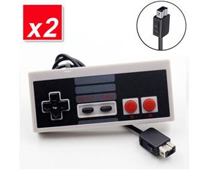 2x Controller Gamepad Joypad Extension Cable for Nintendo Mini NES Classic / SNES Mini Console