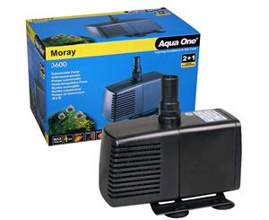 Aqua One Moray 3600 Water Pump Aquarium Fish Tank Pond Power Head 3600lph