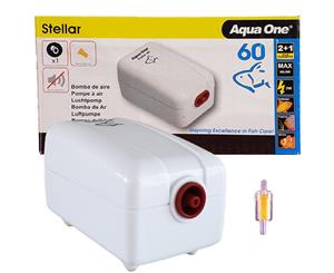 Aqua One Stellar 60 LPH Single Outlet Air Pump