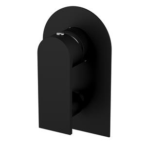 Azzurra 03 Series Matte Black Shower / Bath Diverter Mixer