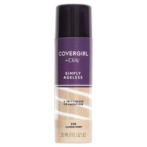 Covergirl Olay Simply Ageless 3in1 Liquid Foundation Classic Ivory