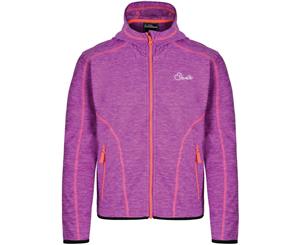 Dare 2b Boys & Girls Entreat II Fleece Zip Hoodie Jacket - UltrViolPurp