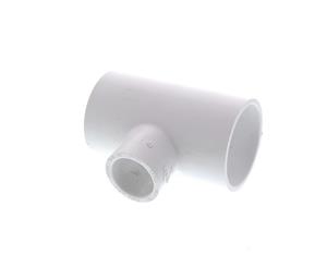 Dura Tee Reducing PVC 50 x 50 x 25mm Pressure Pipe Fitting Plumbing Water EACH