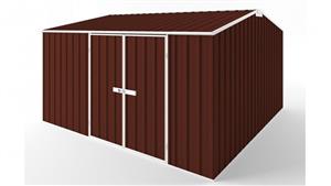 EasyShed D3838 Tall Gable Roof Garden Shed - Heritage Red