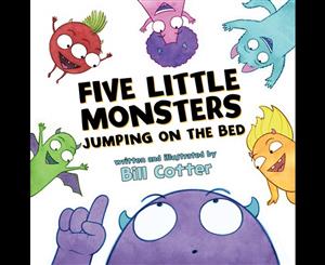 Five Little Monsters Jumping on the Bed