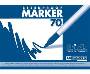 Frisk Bleedproof Marker 70gsm A3 50s (Pad)