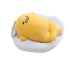 Gudetama 4" Plush Key Chain Lazy Egg Sunny Side Up