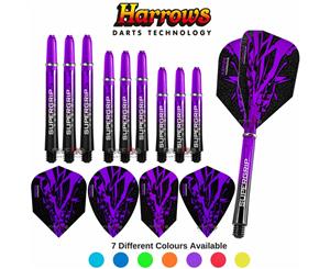 Harrows - Rapide-X - Darts Test Setup Combination Kit - Purple