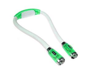 Huglight Flexible Led Portable Book Reading Light Hug Lamp Torch Neck - Green