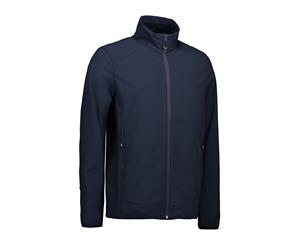 Id Mens Functional Soft Shell Jacket (Navy) - ID476