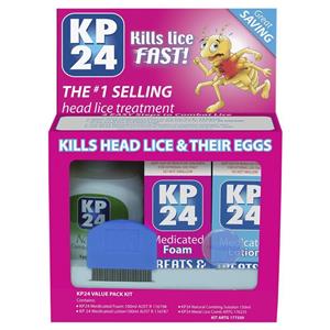 KP 24 Foam Lotion Conditioning Solution & Comb Value Pack