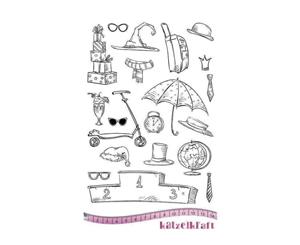 Katzelkraft - Unmounted Cling Rubber Stamp - Les Accessoires