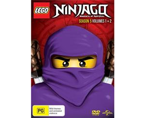 LEGO Ninjago Season 5 Volume 1 & 2 DVD Region 4