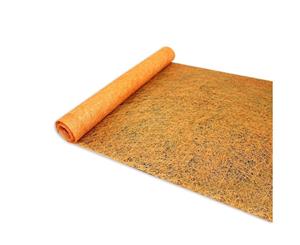 Light Orange - 5m Roll of Webbed Glass Paper for Florists Scrapbooking Card Making - Lightorange