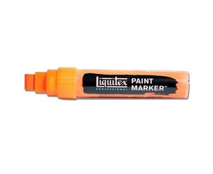 Liquitex Paint Marker Wide 15mm Nib - Fluoro Orange