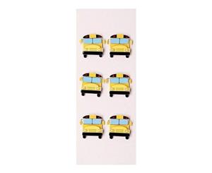 Little B Mini Stickers - School Bus