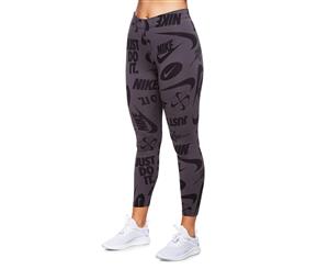 Nike Women's NSW Leg-A-See Logo Tights / Leggings - Grey