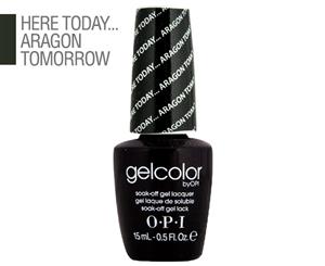 OPI GelColor Lacquer - Here Today... Aragon Tomorrow