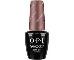 OPI GelColor Soak Off UV LED Gel Polish GCW60 Squeaker of the House 15ml