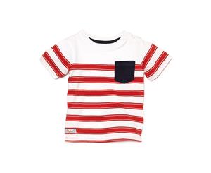 Pumpkin Patch Boys' Red Striped Tee