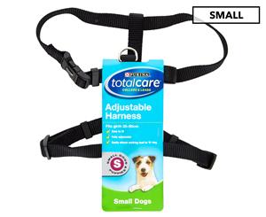 Purina Total Care Small Adjustable Dog Harness - Black